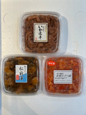 お歳暮にも最適!食欲の無くなる季節にお奨め。簡単、飯の友セット