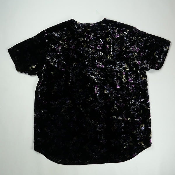 Size【L】 SUPREME シュプリーム 19AW Floral Velour Baseball Jersey