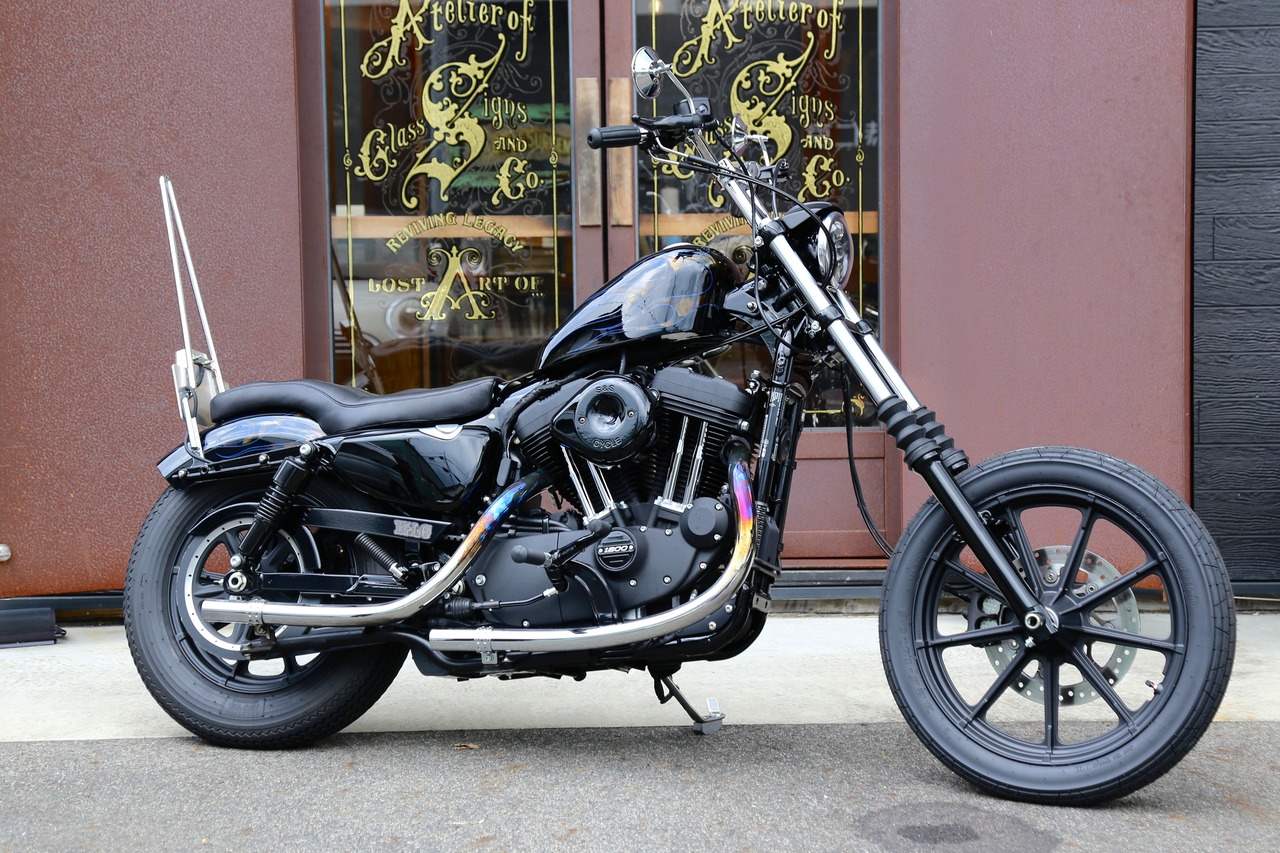 2022 XL1200N Custom "P-Black Rock"