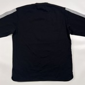 TaylorMade テーラーメイド ストレッチ  長袖 カットソー トレーナー O/ブラック系 メンズ レーヨン混 ゴルフ