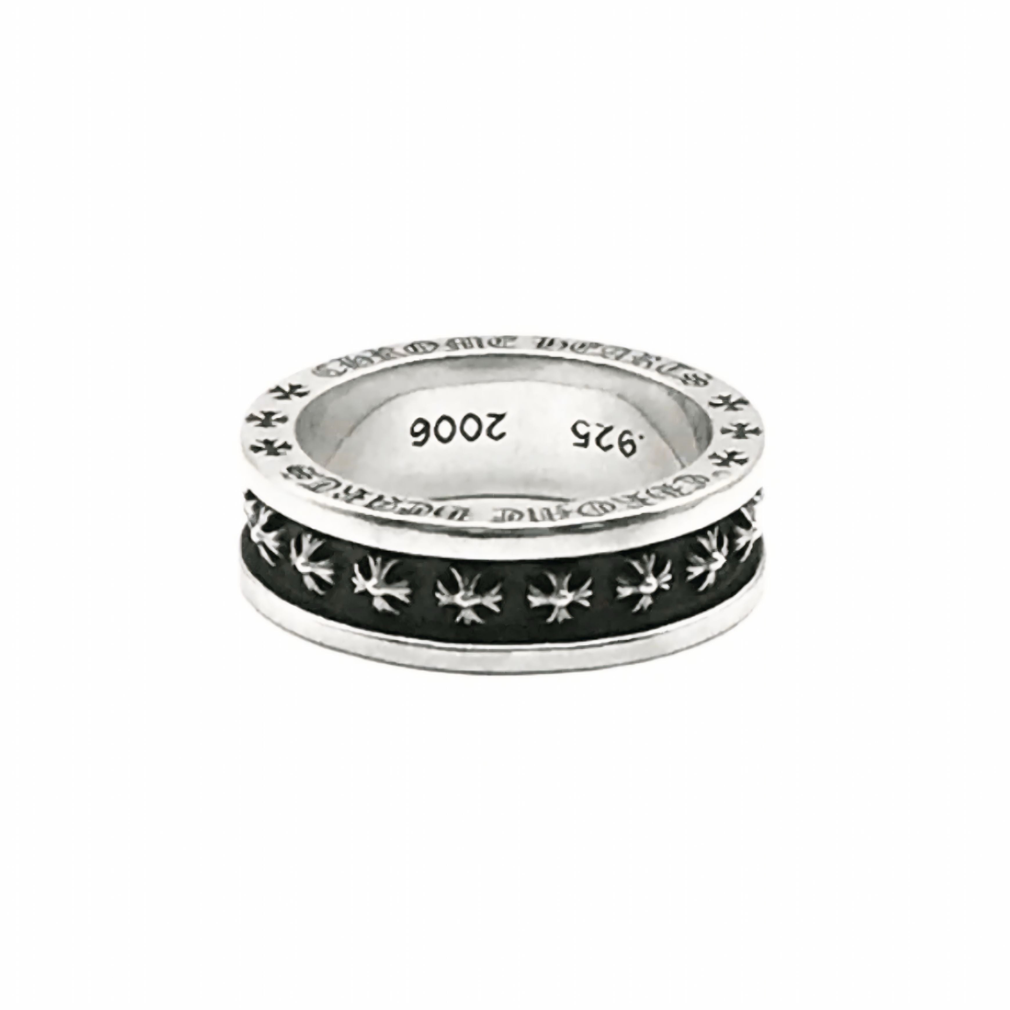 CHROME HEARTS ミニプラスリング シルバー