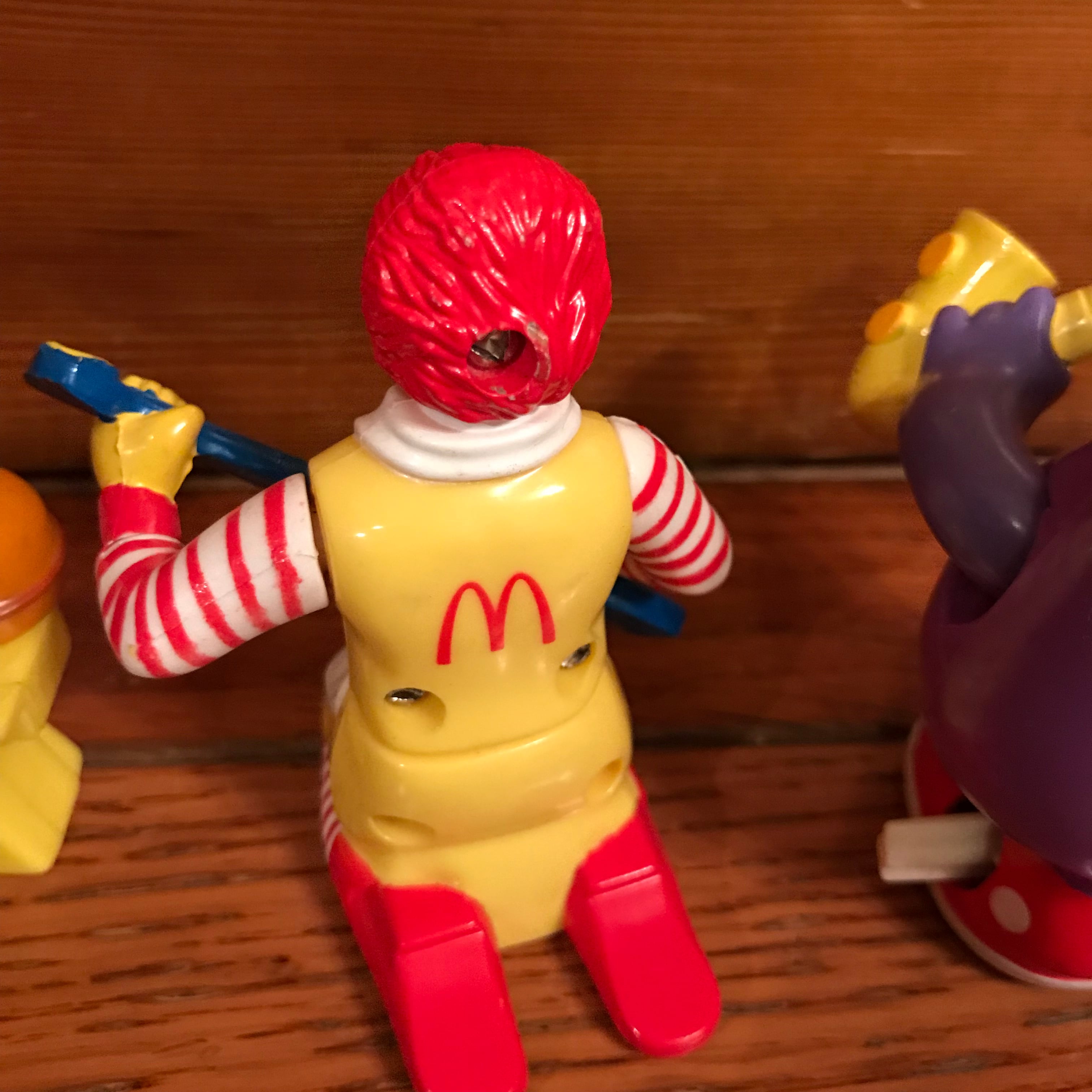 90's マクドナルドトイ 『たのしい♪マックバンド』シリーズ全4種類