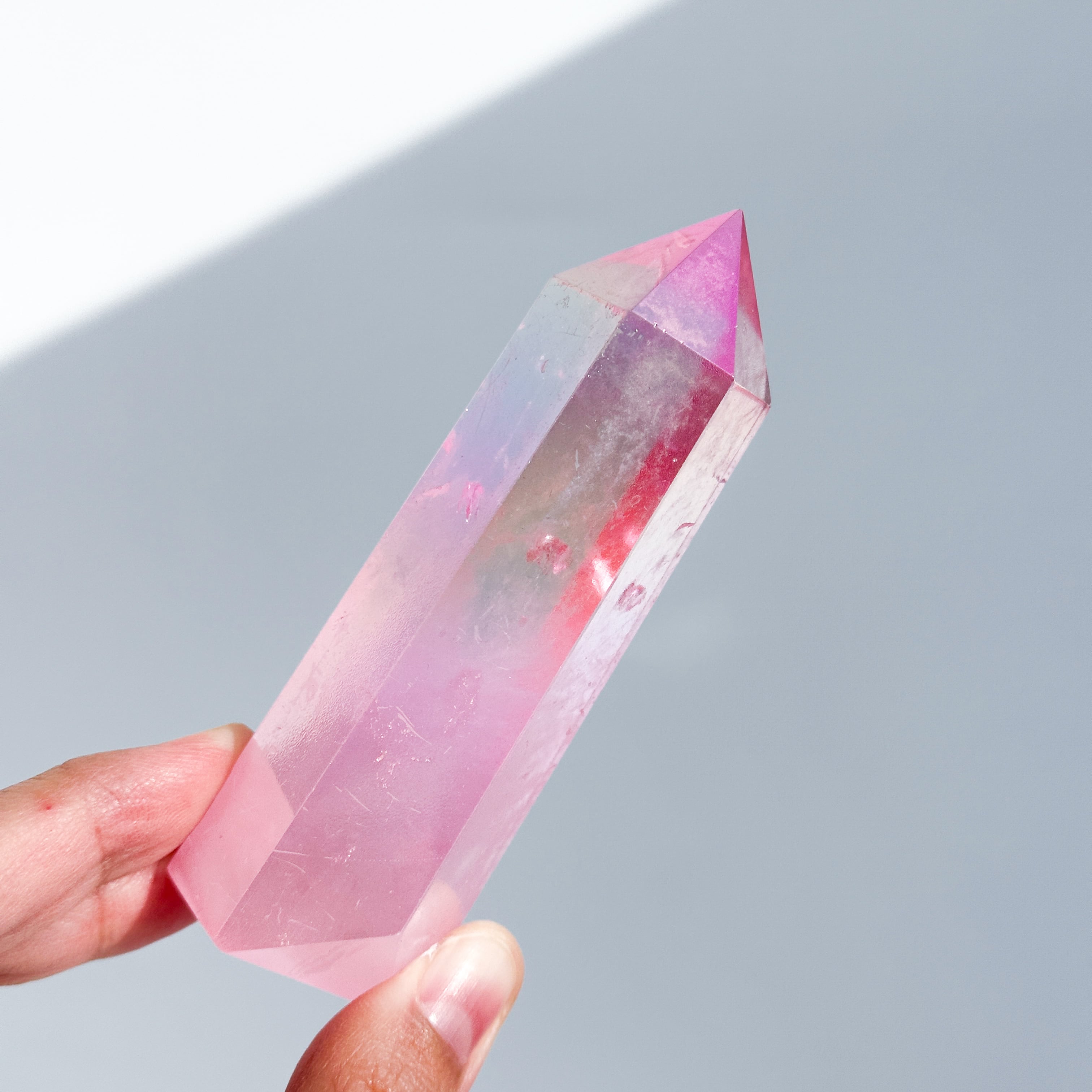 ピンクオーラクォーツ タワー41◇ Pink Aura Quartz ◇天然石・鉱物