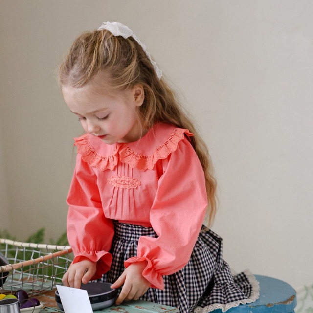 【予約】Nadia Blouse / puella FLO