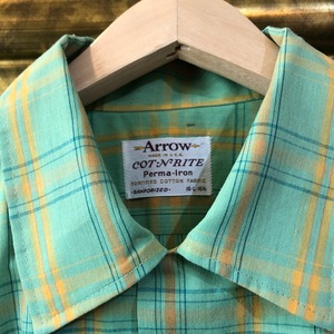 VINTAGE <for men> spring check shirts