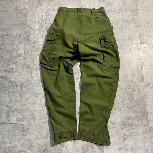 80s スウェーデン軍 実物 M-59 フィールドパンツ 176/65 w30 詳細写真3
