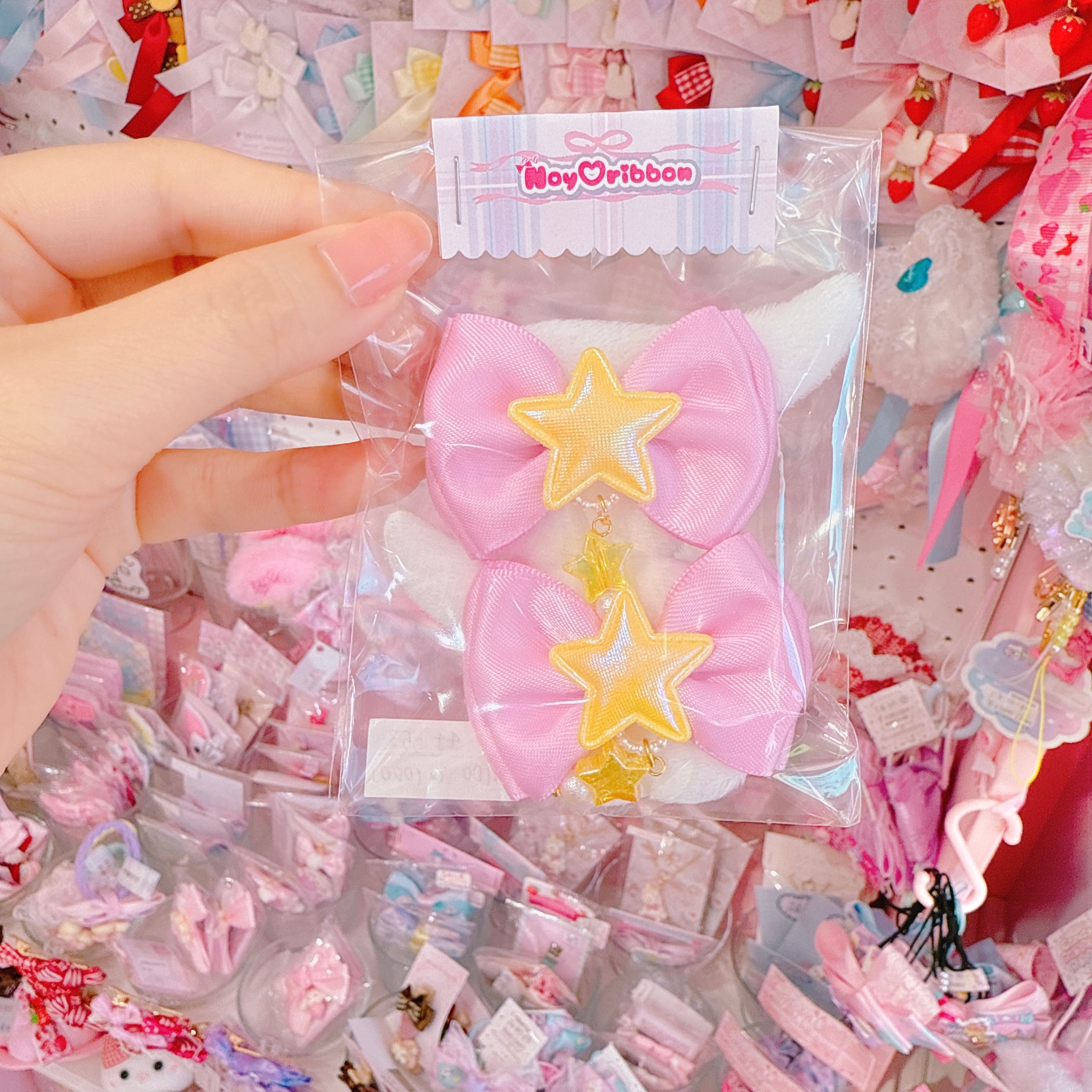 【F7】44-53ツインヘアクリップ