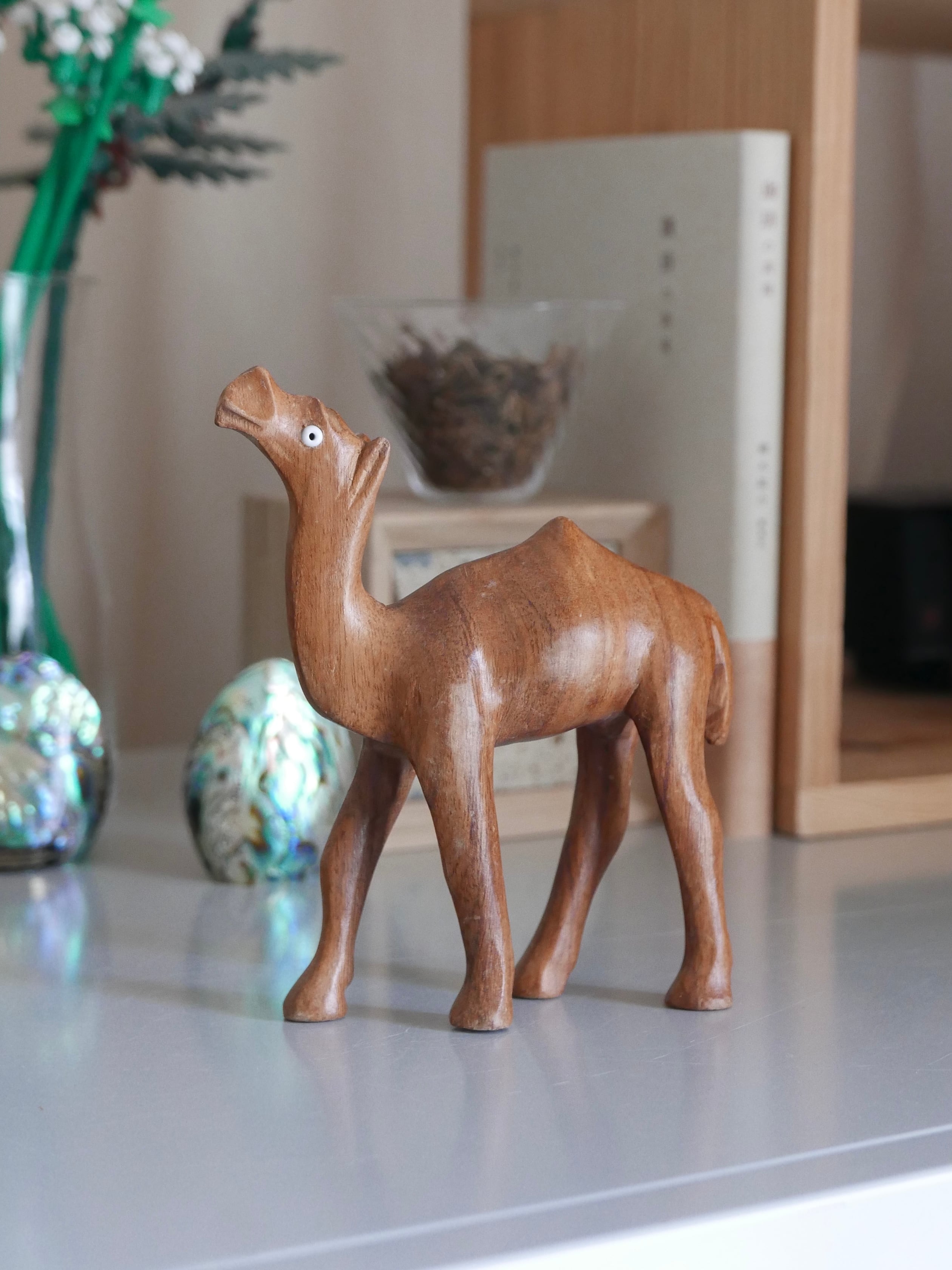 old wood carving " camel "