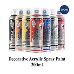 【3セット】ペベオ 水性アクリルスプレーペイント デコスプレー ２００ｍｌ
