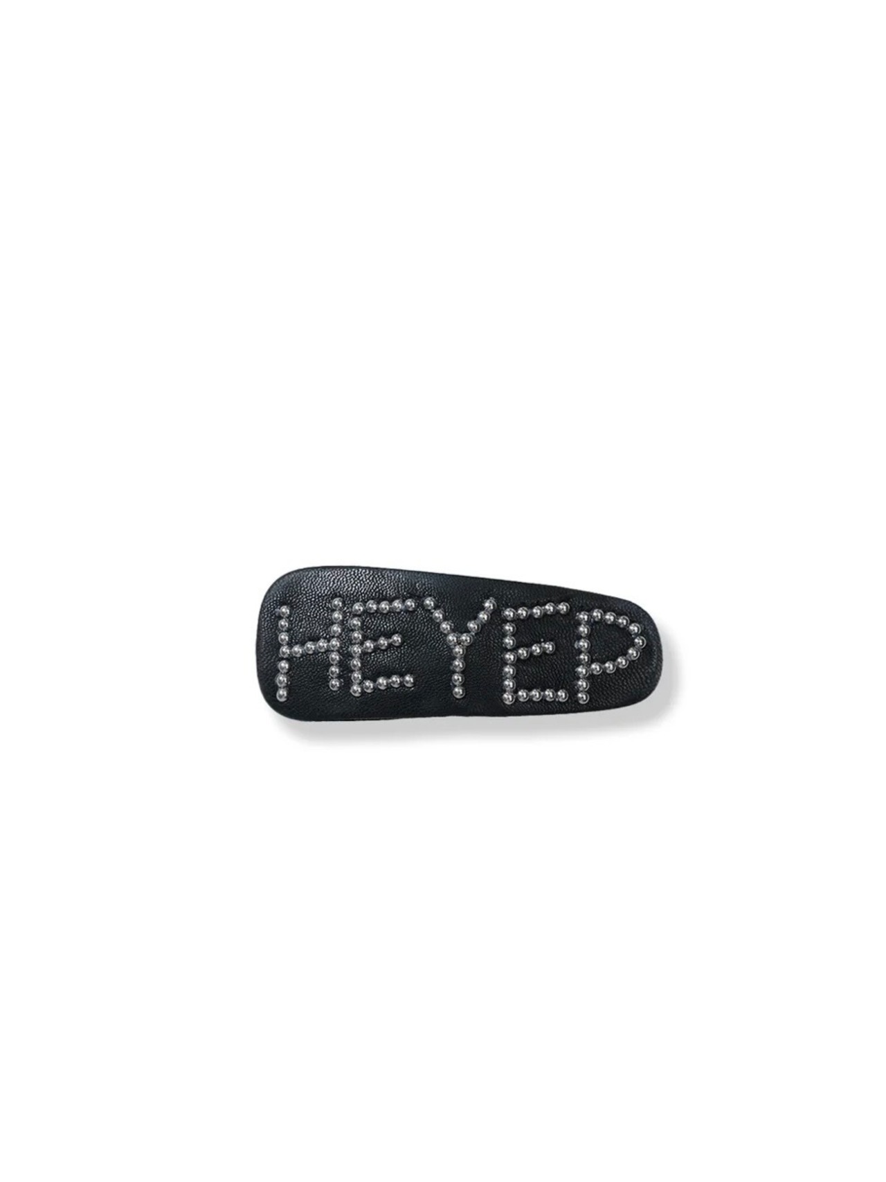 【26AW | WOMEN】heyep へイップ / ヘアクリップ / Logo Stud Hair Clip　hp08426 - 3