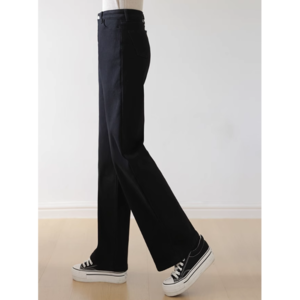 ハイウエストストレートパンツ W01015