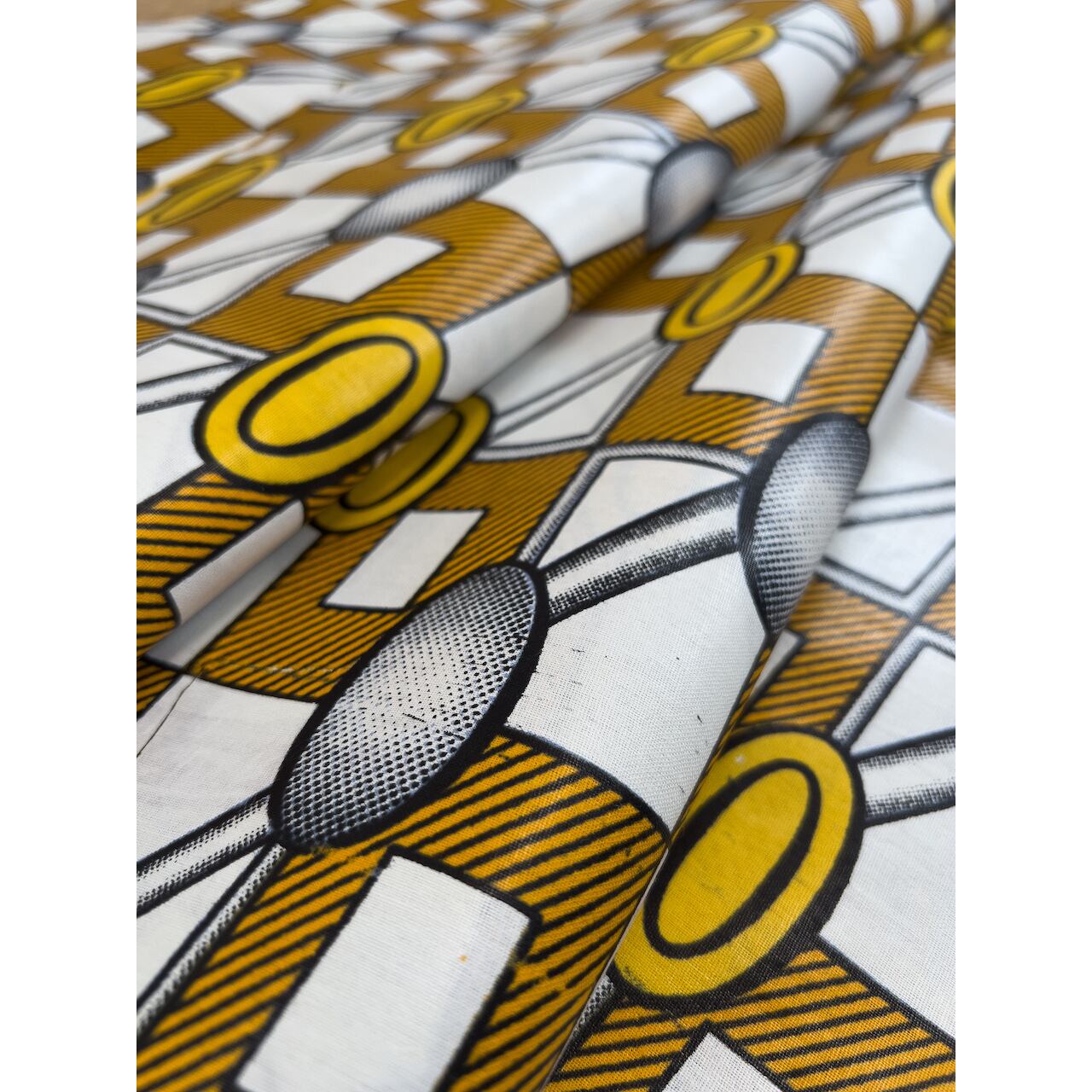 アフリカプリント布 23-21 在庫12