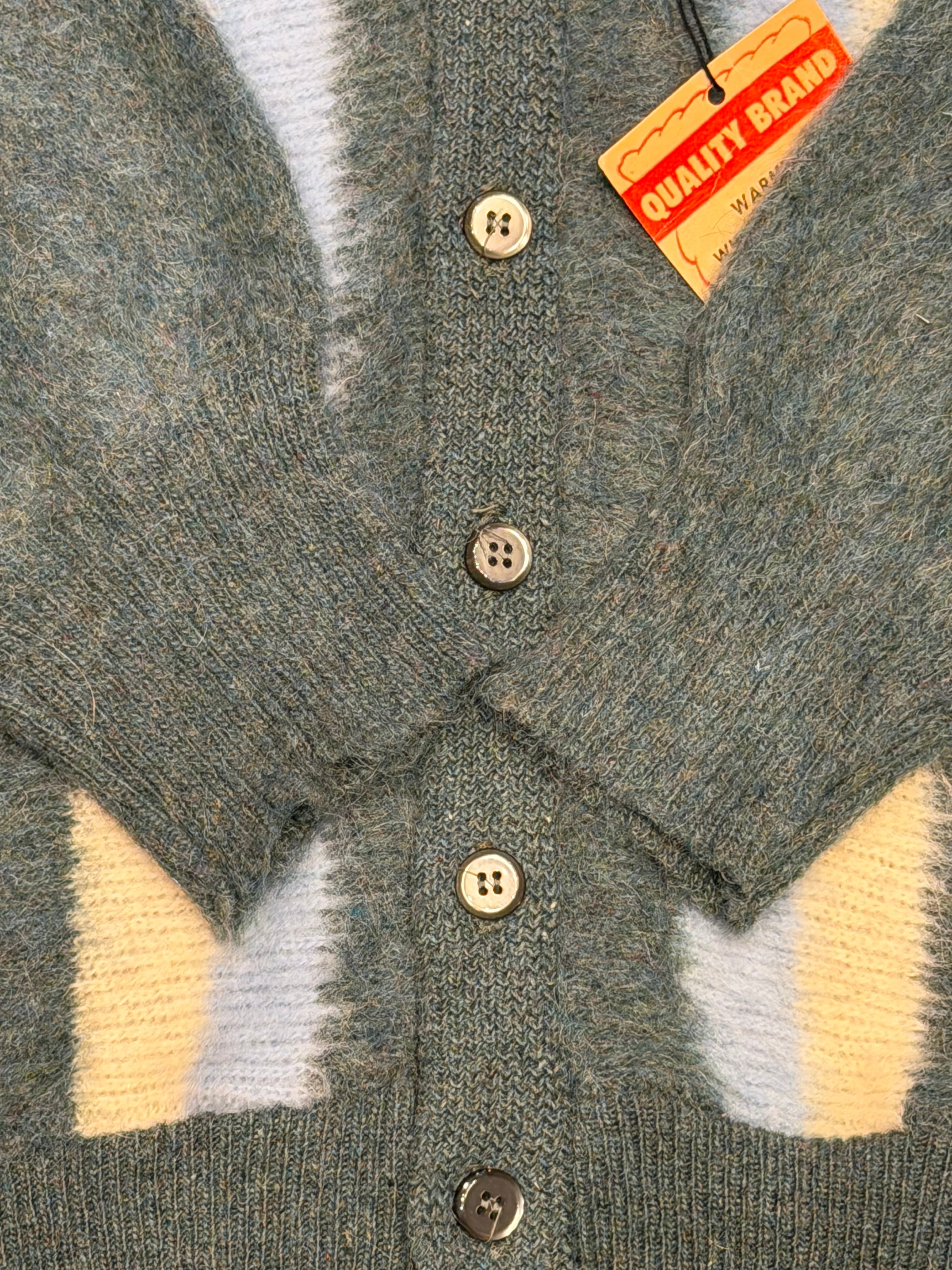 DEAD STOCK / Mohair Cardigan / 60s USA 】 デッドストック モヘア