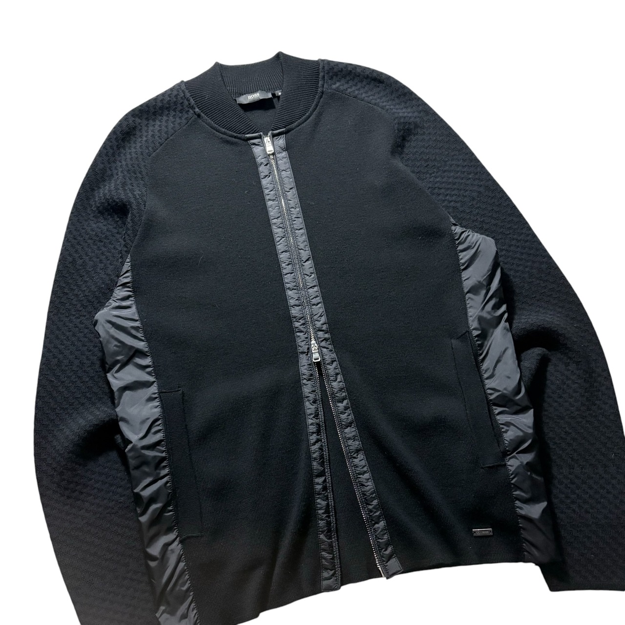 HUGO BOSS × “Mercedes-AMG” nylon switching drivers knit