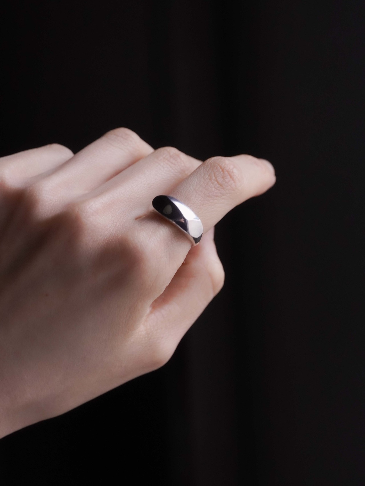 Midnight Ring - slim/シルバー - 4