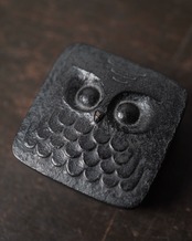 朱肉入　梟　馬場忠寛　/　富山