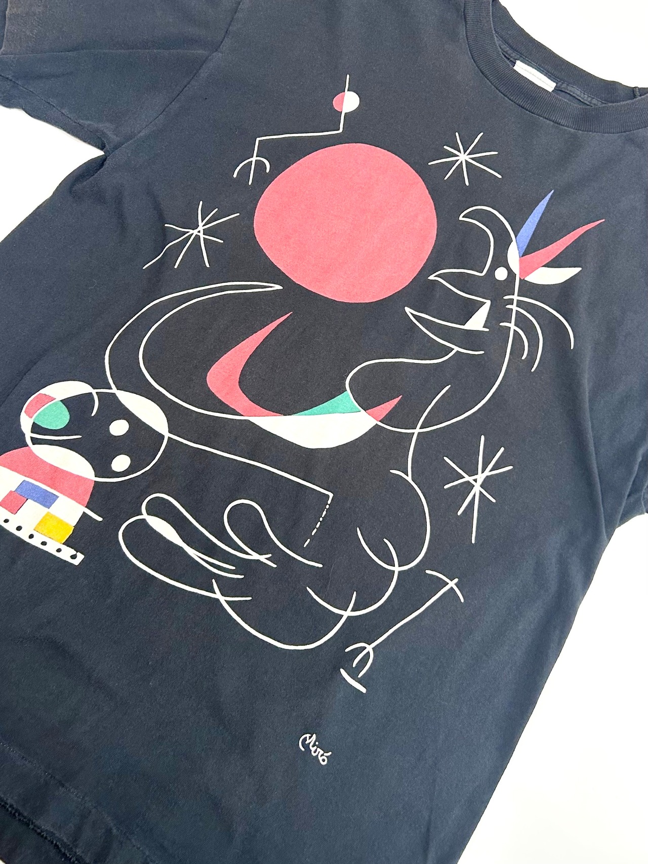 00s Joan Miró Art Tee Size L