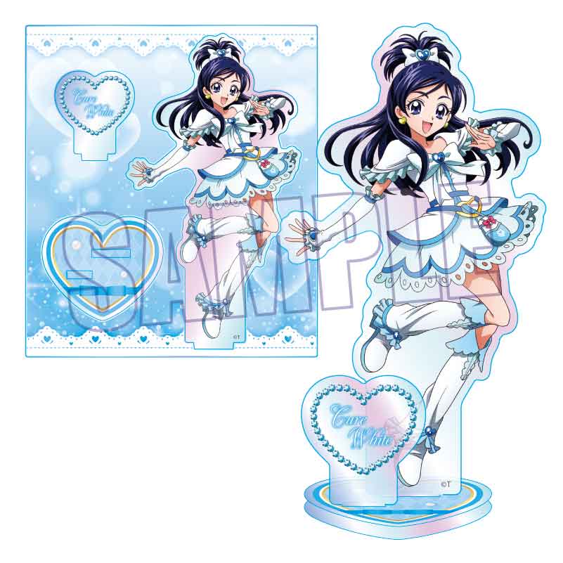 ふたりはプリキュアMax Heart オーロラアクリルスタンド キュアホワイト Action ver.