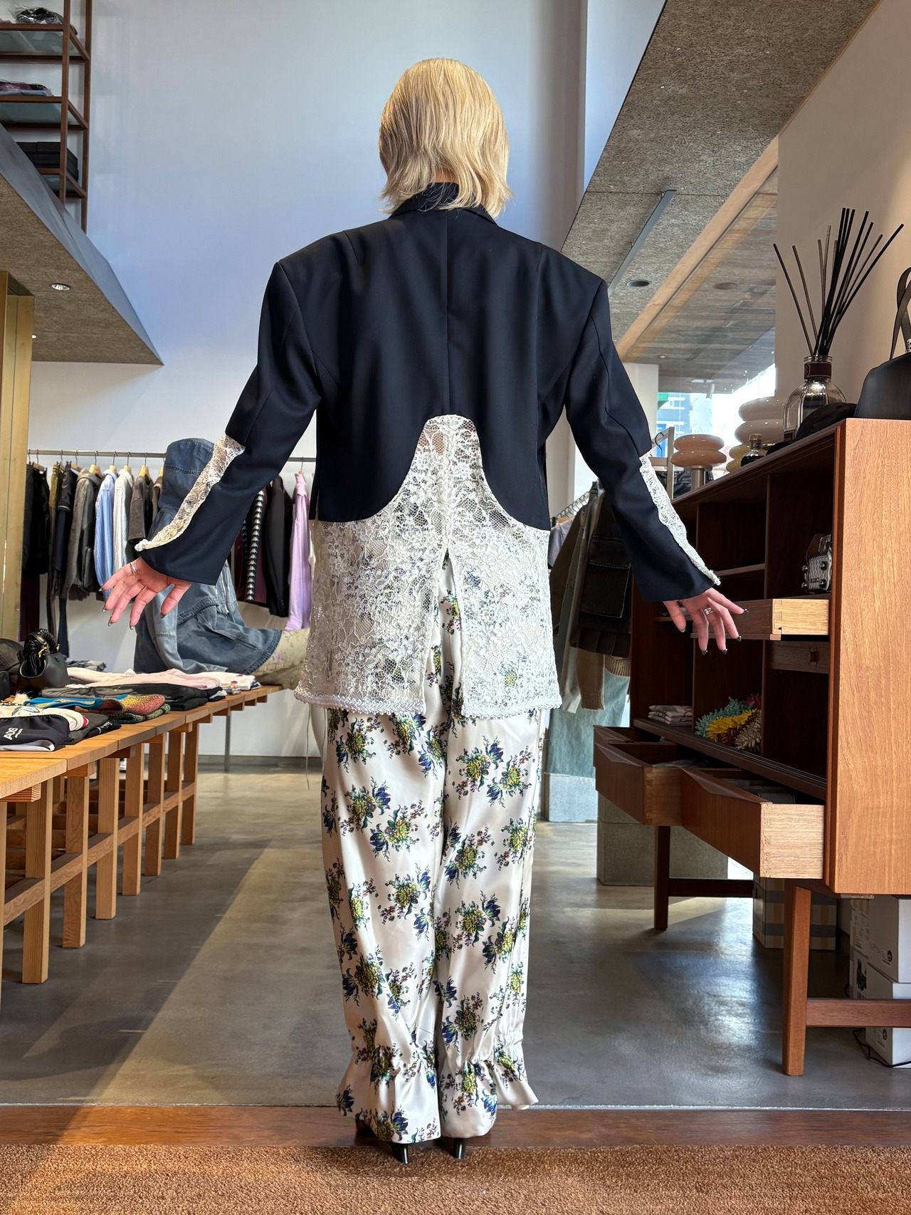 【26SS】FUMIE TANAKA フミエタナカ / lace JK / ジャケット - 6