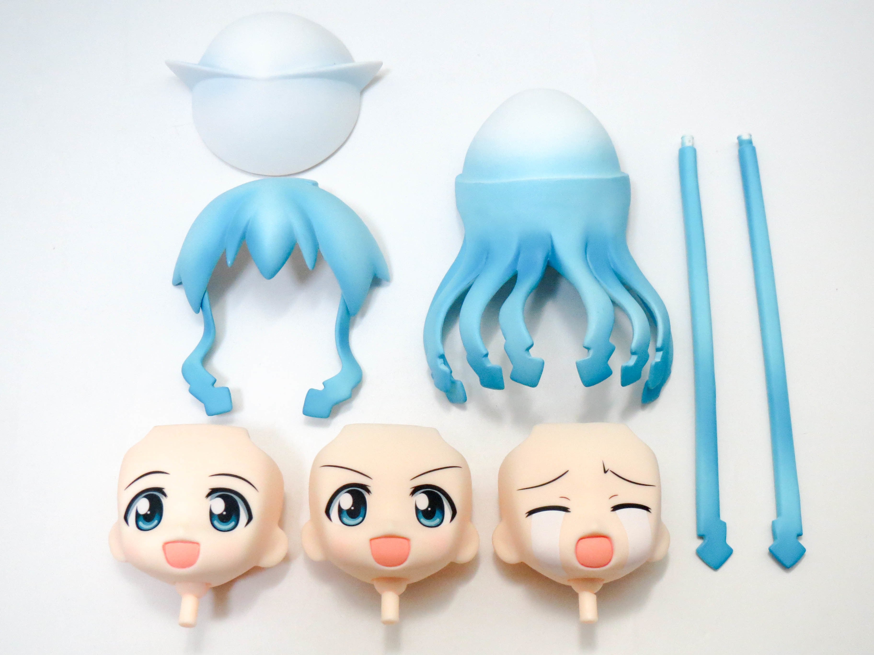 237】 イカ娘 顔パーツ3種、髪セット ねんどろいど | ホビー通販 