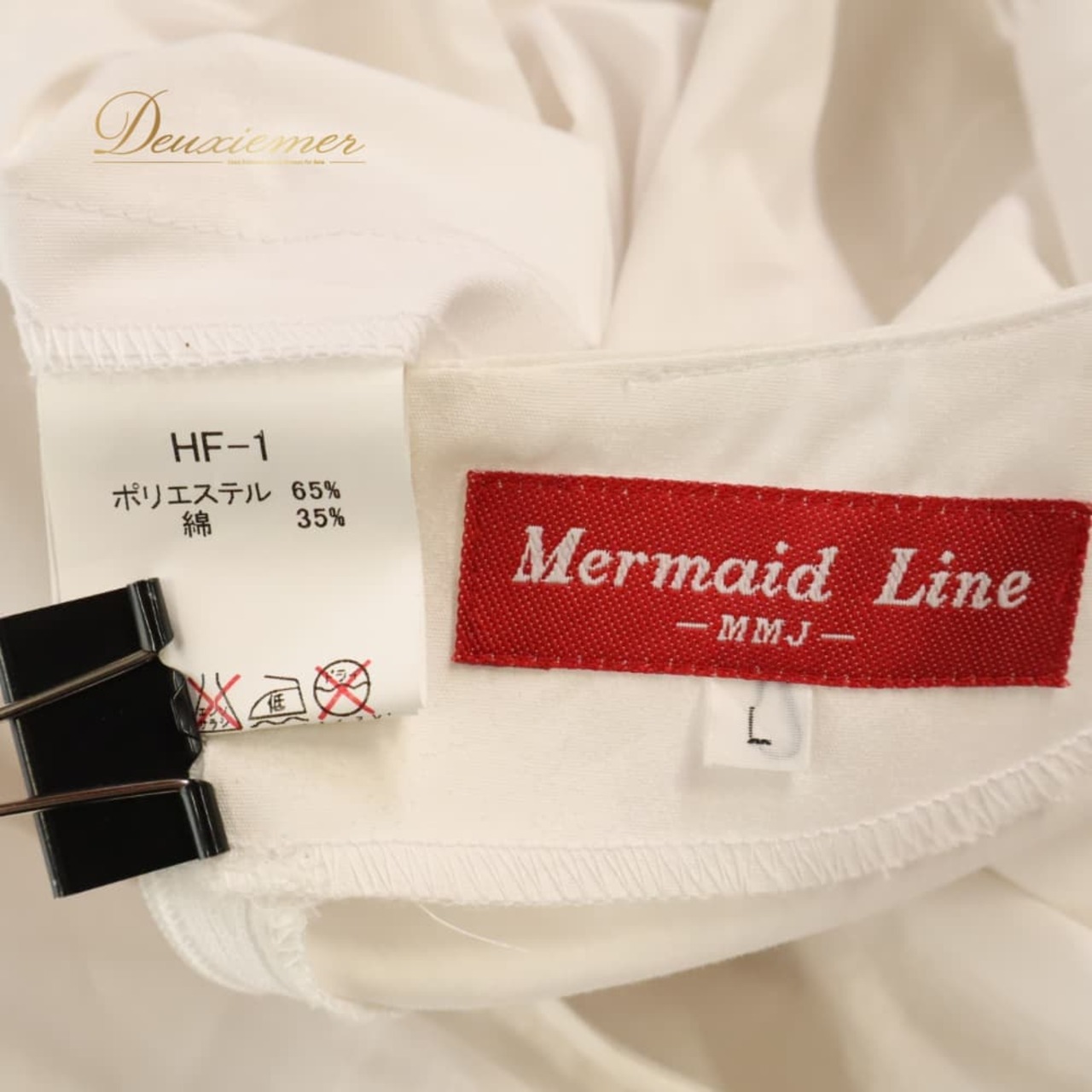 フラダンス 衣装 MermaidLine MMJ マーメイドライン エムエムジェイ ワンピース ドレス ホワイト系 ティアレ柄 花柄 植物柄 ハワイアンプリント ハワイアン アロハ フラ ダンス レッスン 練習 ハワイアンダンス 白 フリル フレアスカート 華やか さわやか かわいい おしゃれ 上品