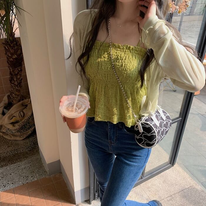 サマースタイルショート薄手カーディガン 夏物 ドラファッションホール52821995001