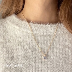 heart zirconia necklace #N1012