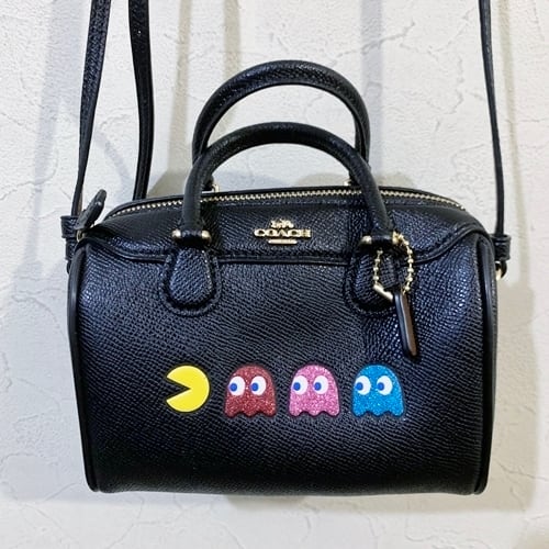 COACH PAC-MAN コーチ F72906 パックマンコラボ ショルダー ...