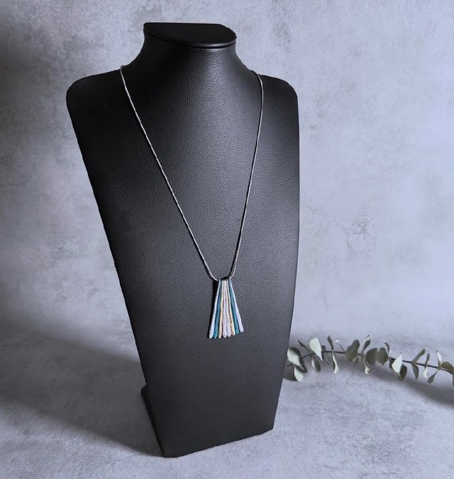 [予約販売] charmaer　チャーマー　フリンジロングネックレス　236625 (5/末入荷予定)