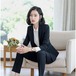 S-5XL大きいサイズ春夏秋大人レディーキャリアウーマンけいたい正装キャリアウーマン成人ファッション気質エレガント修身OL職業服2点セットスーツズボンPDD