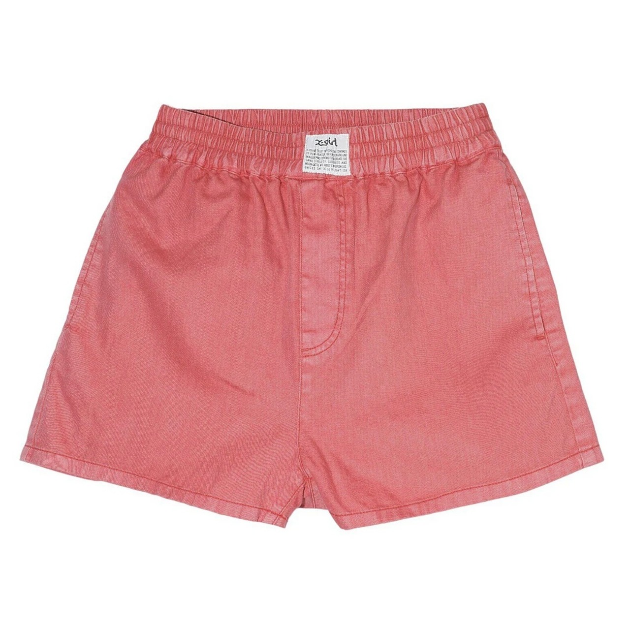 【X-girl】 PIGMENT DYED EASY SHORTS【エックスガール】