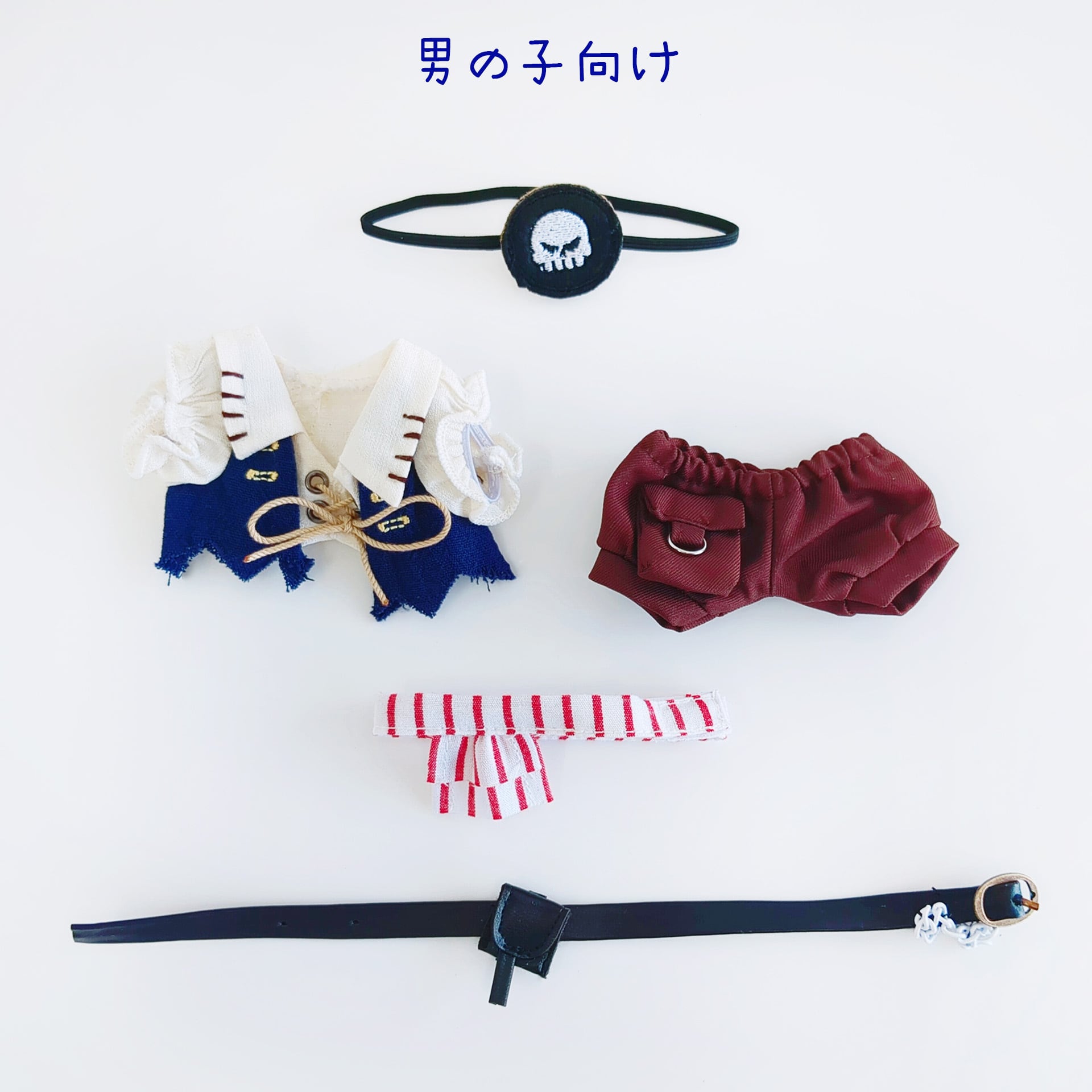 1194【10cm】海賊のキャプテン | Little Closet │ ぬい服・ぬい活の通販