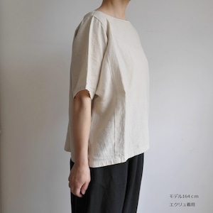 linen pullover　リネンプルオーバー　evam eva