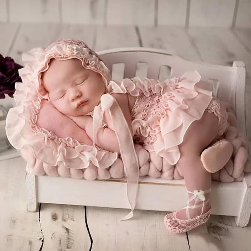 送料無料】Newborn photo set ニューボーンフォト 撮影用セット ドレス