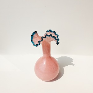 flower vase 【manmaru frill ﾏﾝﾏﾙﾌﾘﾙ】花瓶／フラワーベース