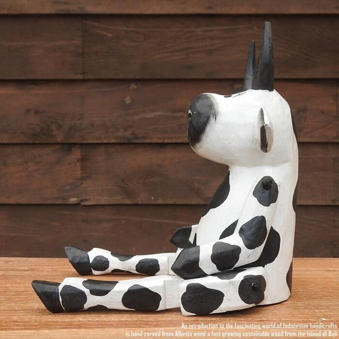 牛の木製インテリア（ハンドメイド） 牛の木製インテリア（ハンドメイド） 【公式通販】