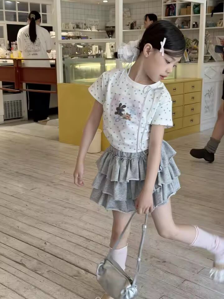 スウェットティアードミニスカート