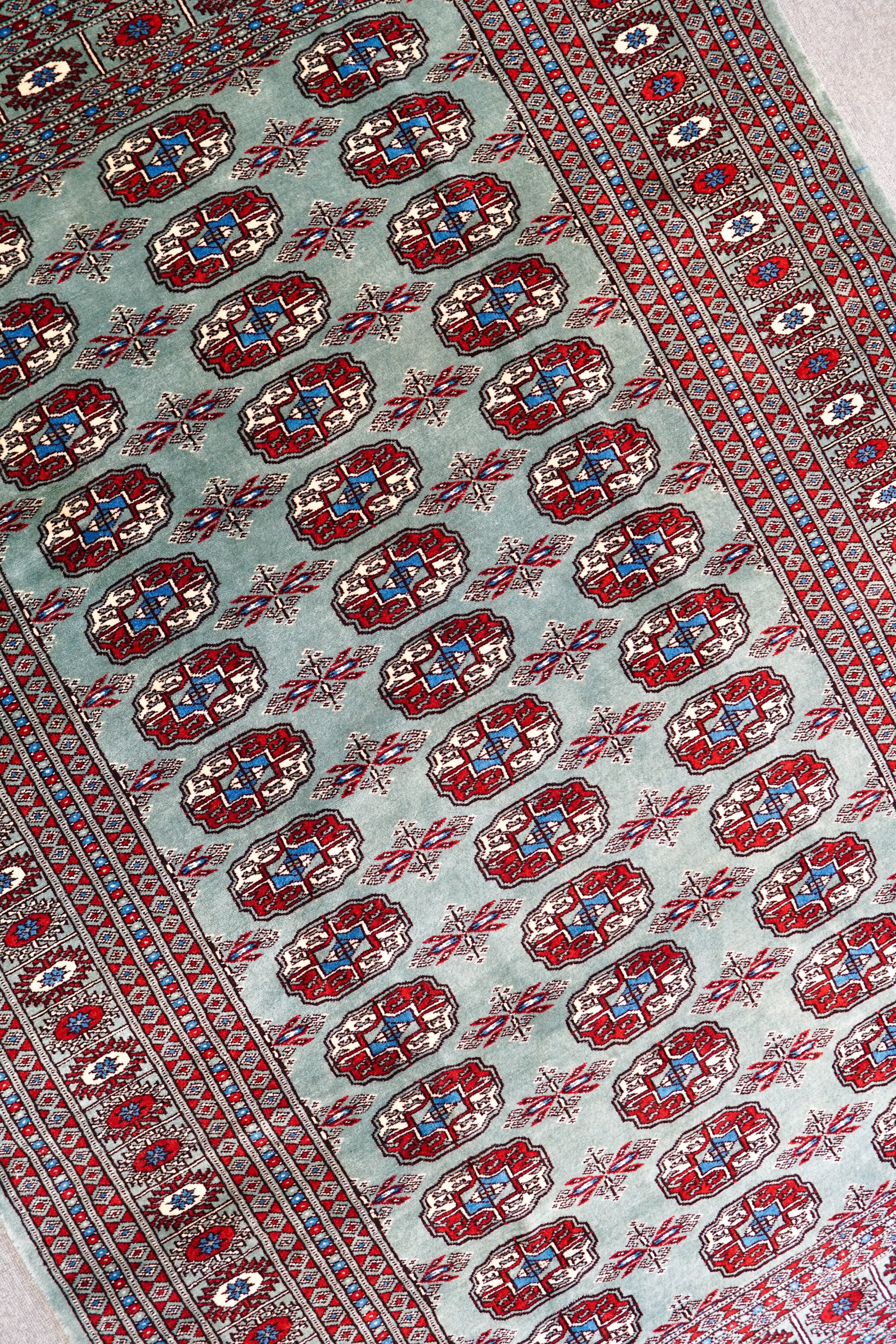 190×127cm【パキスタン手織り絨毯】 Decorworks