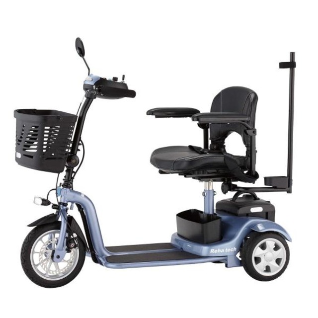 コストコ再販商品 リハテック 3輪電動車イス S638 by フランスベッド (注意事項確認済)