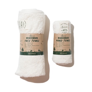 GOHEMP「HEMP FACE TOWEL／HEMP&ORGANIC COTTON」