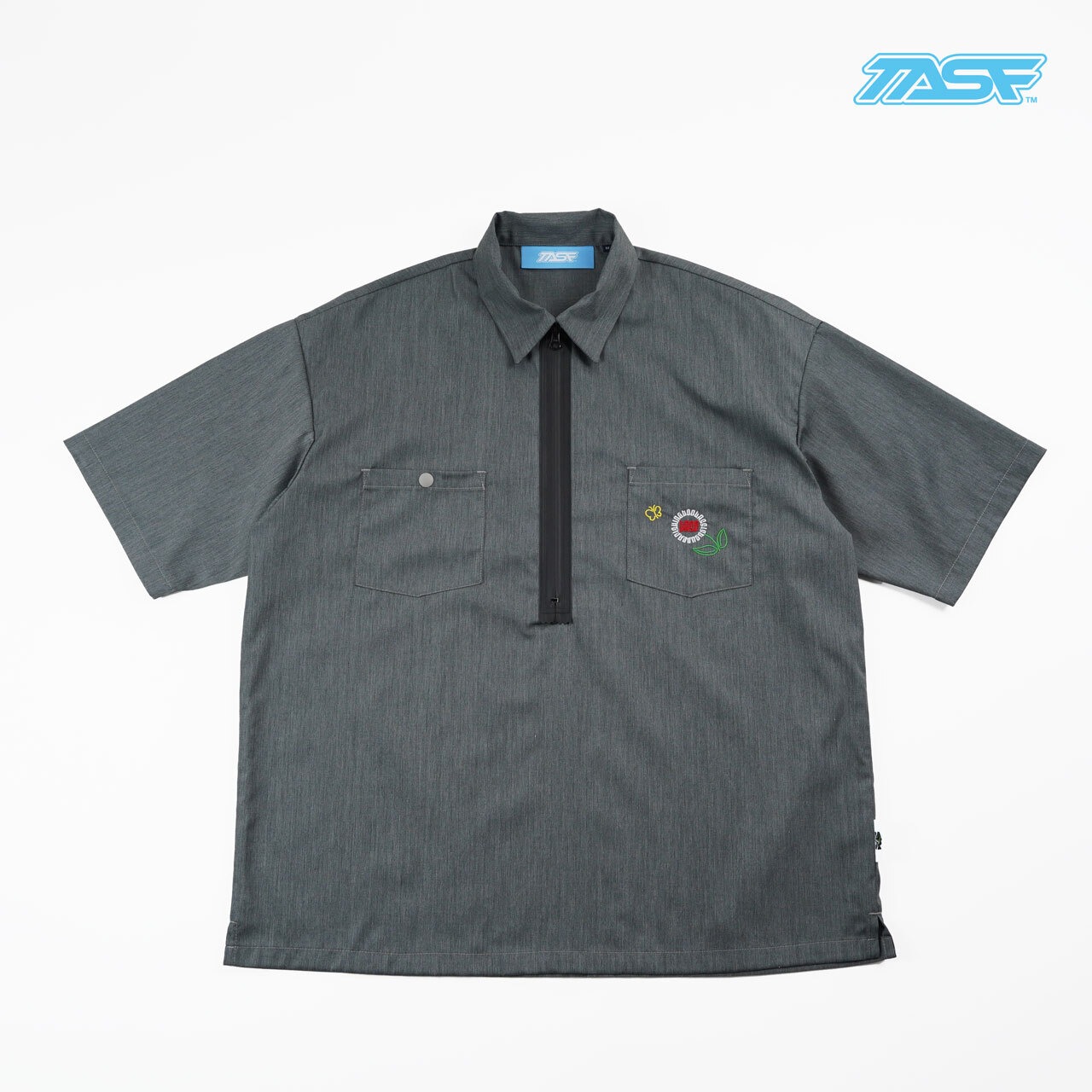 50%OFF!!　TASF  /   TASFlower Shirt  /  Gray