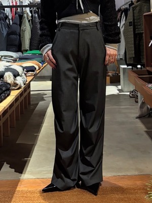 【25AW】PRANK PROJECT プランクプロジェクト / Hem Tuck Drape Pants / ドレープパンツ
