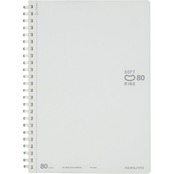 コクヨ(KOKUYO) ノート ソフトリング 80枚 A5 無地 ス-SV338W-W ホワイト