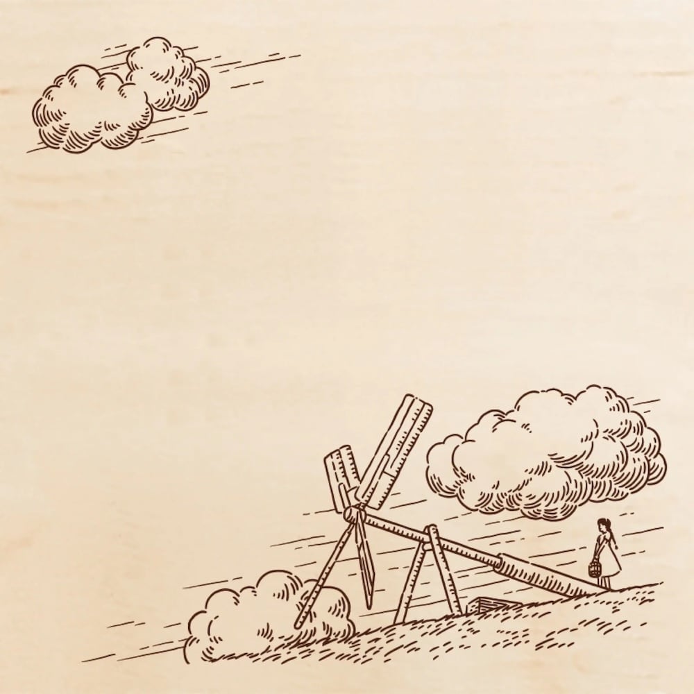 【近日発売予定】天空の城ラピュタ はんこ/ スタンプ いろどりはんこ プロローグ(0352)