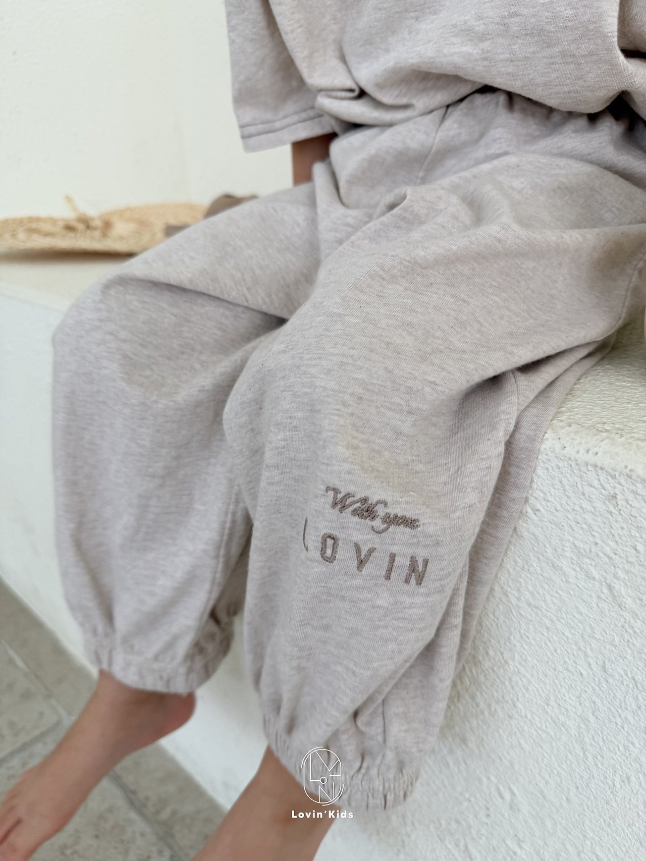 [Lovin' Kids] Weedu Jogger Pants / [러빈] 위듀조거팬츠