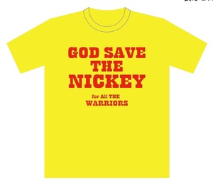 GOD SAVE NICKEY/イエローBODY(Back print 3連)