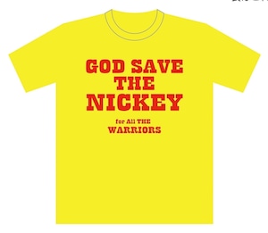 GOD SAVE NICKEY/イエローBODY(Back print 3連)