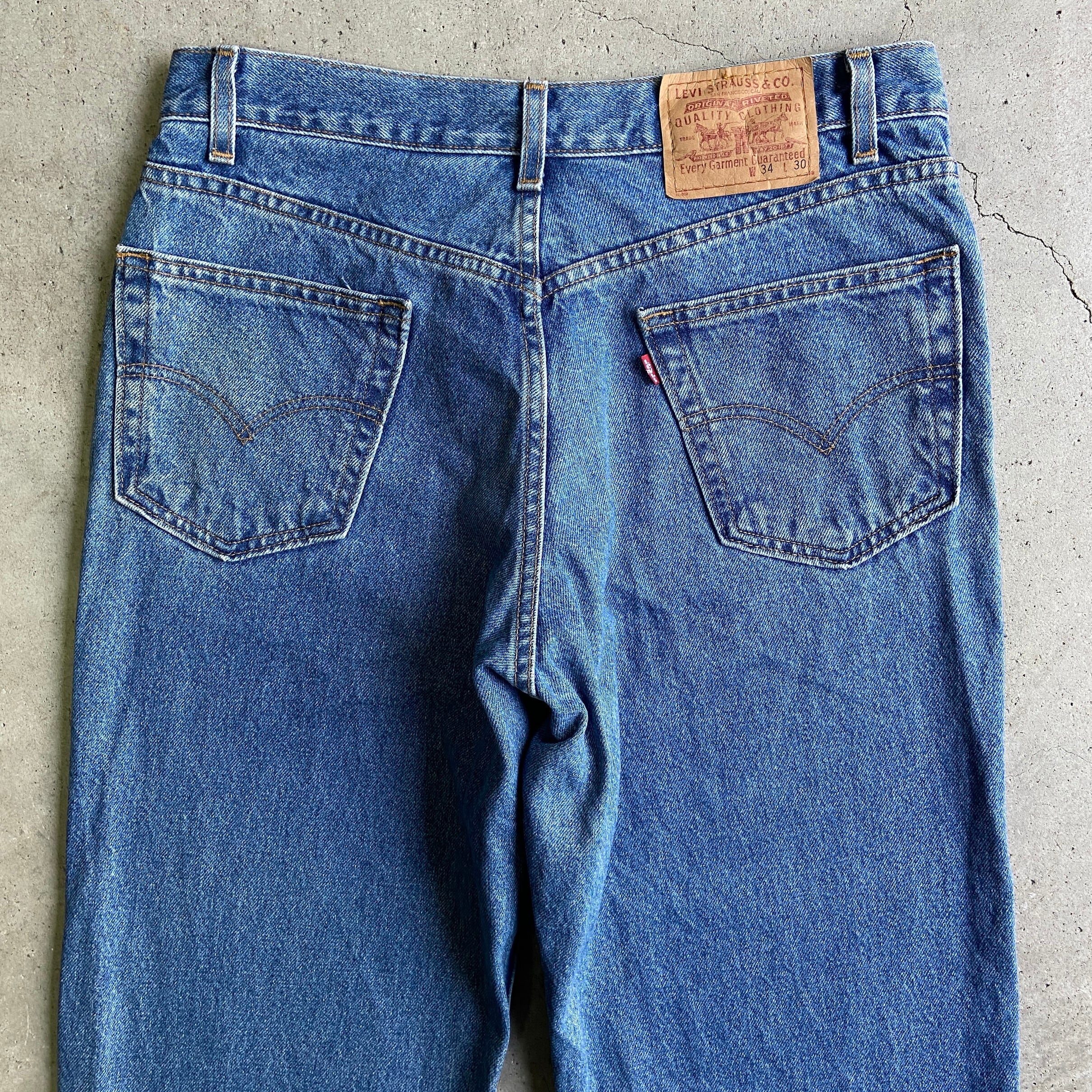 00年代 メキシコ製 Levi's リーバイス 43901 バギー ワイド ストレート