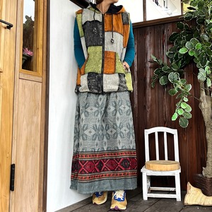 ヤクウールあったかロングスカート