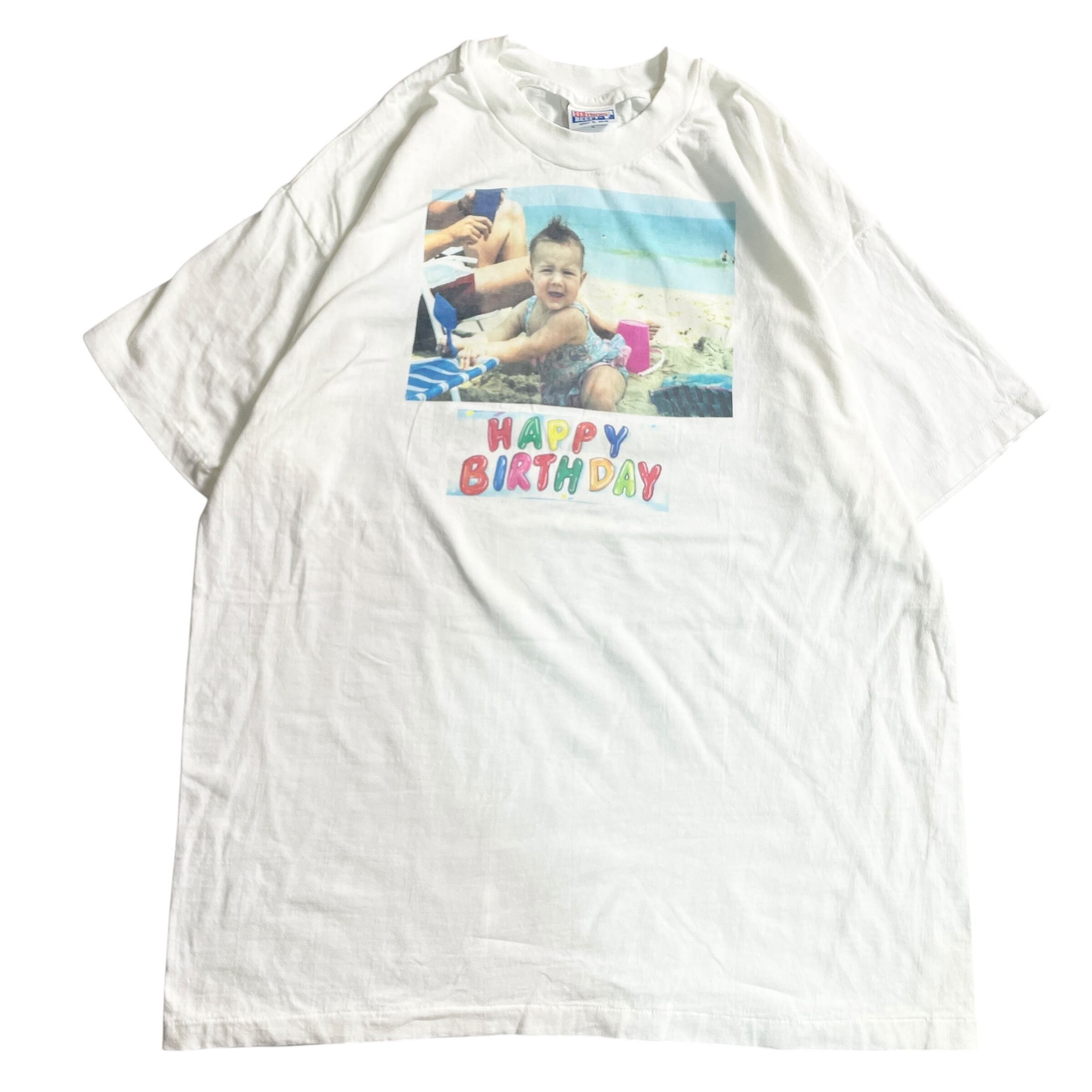 90s USA製 HAPPY BIRTHDAY vintage T-shirt